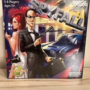 New sealed Hobby World Spyfall cryptozoic game